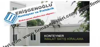 Konteyner üretimi konusunda lider marka Erişgenoğlu Konteyner