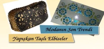 Modanın Son Trendi Yapışkan Taşlı Elbiseler