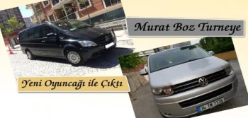 Murat Boz Turneye Yeni Oyuncağı ile Çıktı