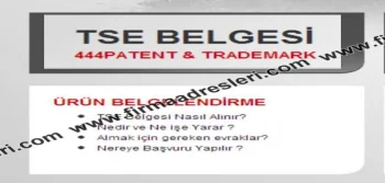 Tse Belgesi Ve Tse Damgası